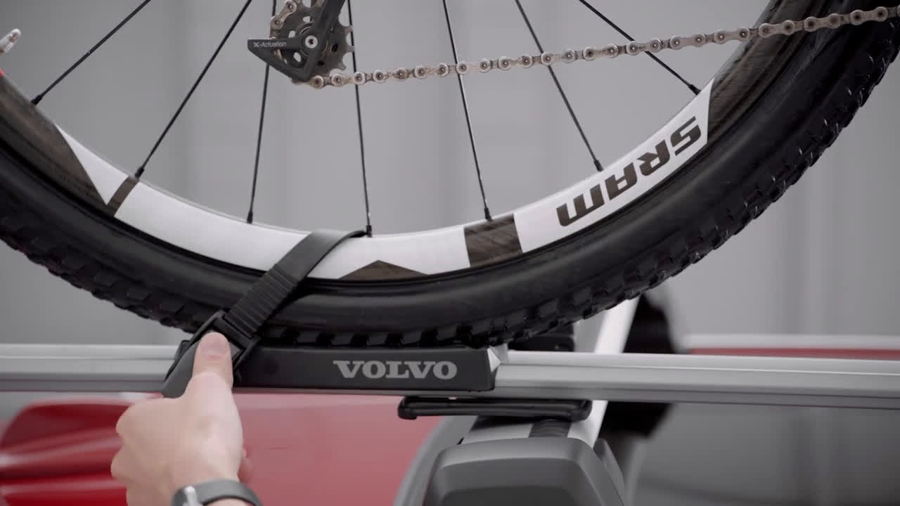 Portabicicletas de aluminio para el Volvo XC40 Trailer
