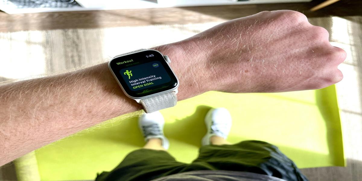 Verwenden Sie Apple Watch, um im Fitnessstudio besser zu