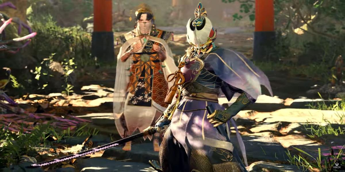 verbessere die Hauptfigur in Kunitsu-Gami