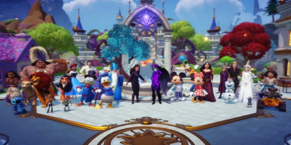 Encuentra Penstemon que cae blanco y rosa en Disney