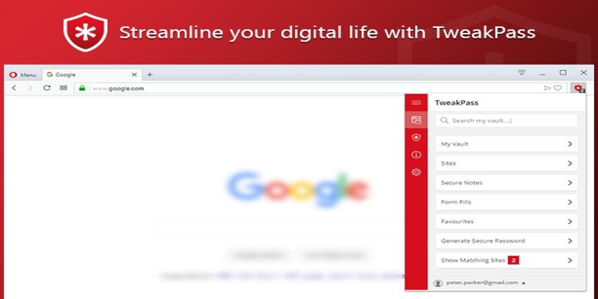 Cómo habilitar la extensión del navegador web Tweakpass