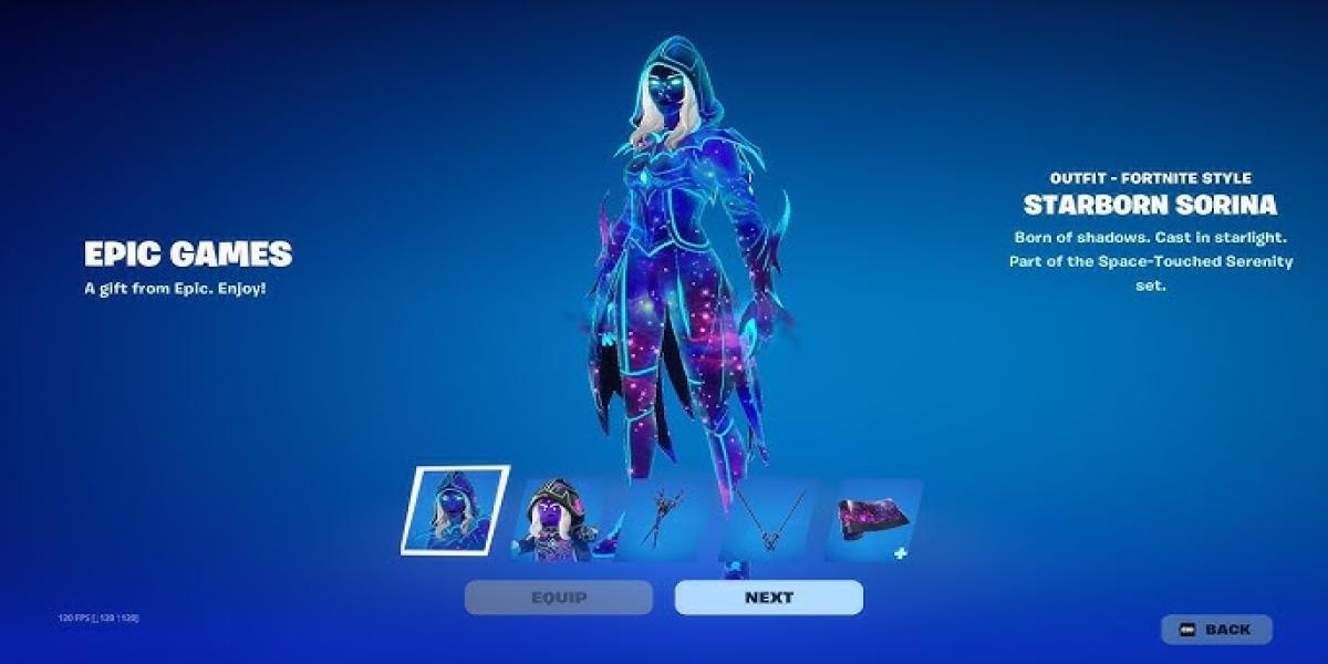 Fortnite : obtenez gratuitement le coffret Space-Touched