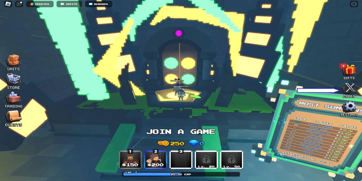 Pixel Tower Defense: Come scambiare unità