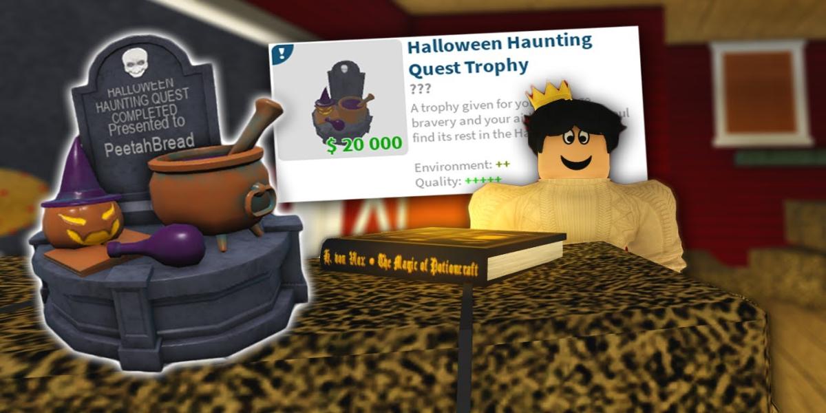 Bloxburg: Schließe Sabrina Bloxburg Halloween Quests ab