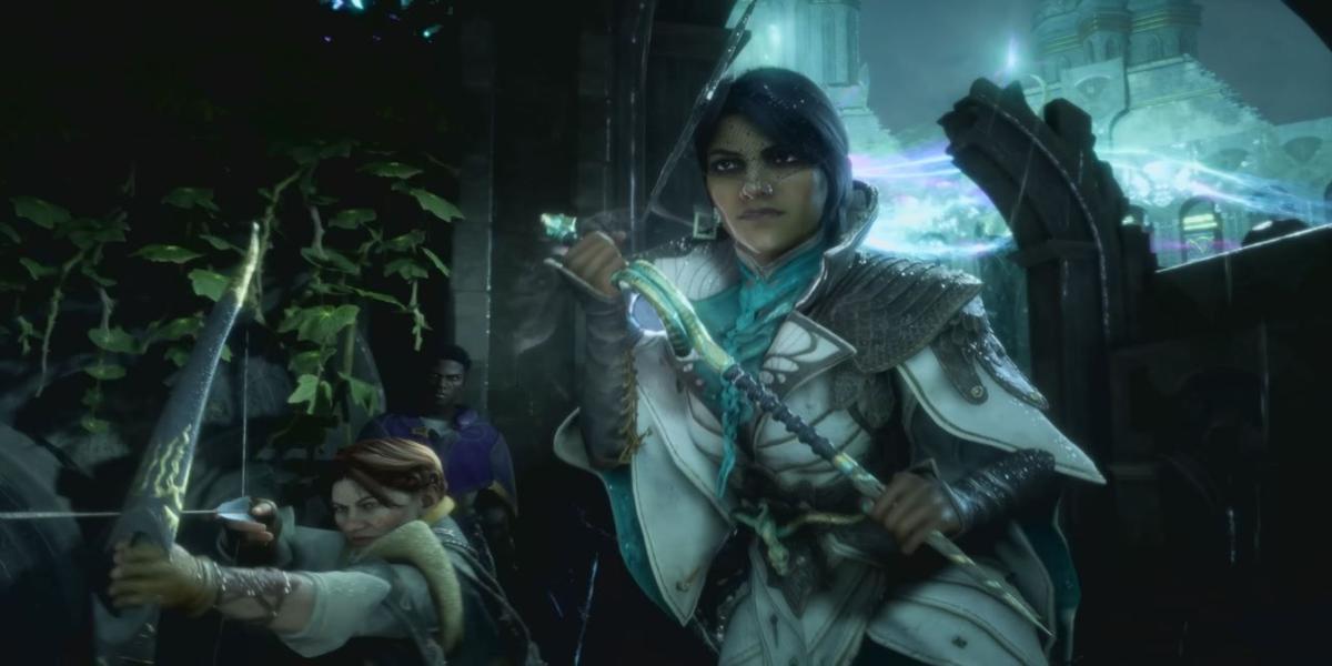 Dragon Age Veilguard: símbolo de calavera junto al nombre