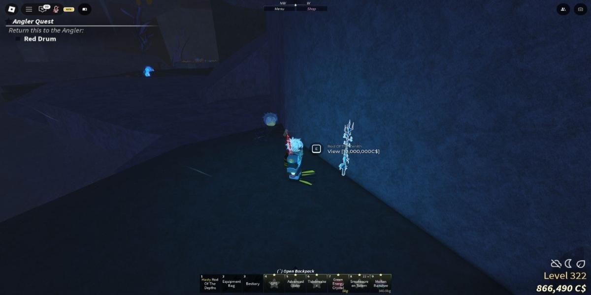 Fisch: How to get the Rod of the Zenith
