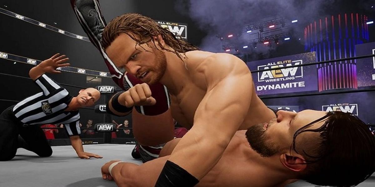 Steuern Sie, wann Ihr Gegner in AEW Fight Forever liegt