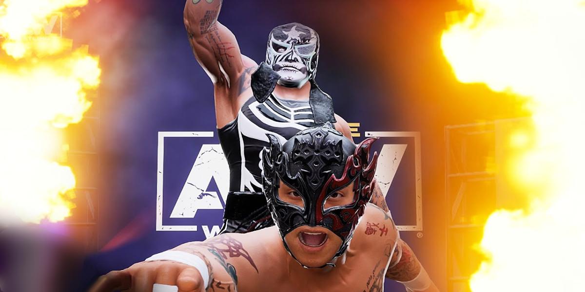 Steuern Sie Leiter und Waffe in AEW Fight Forever