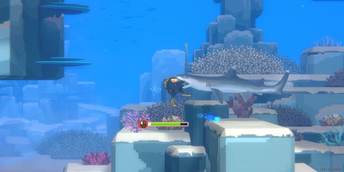 find Giant Trevally Fin in Dave the Diver