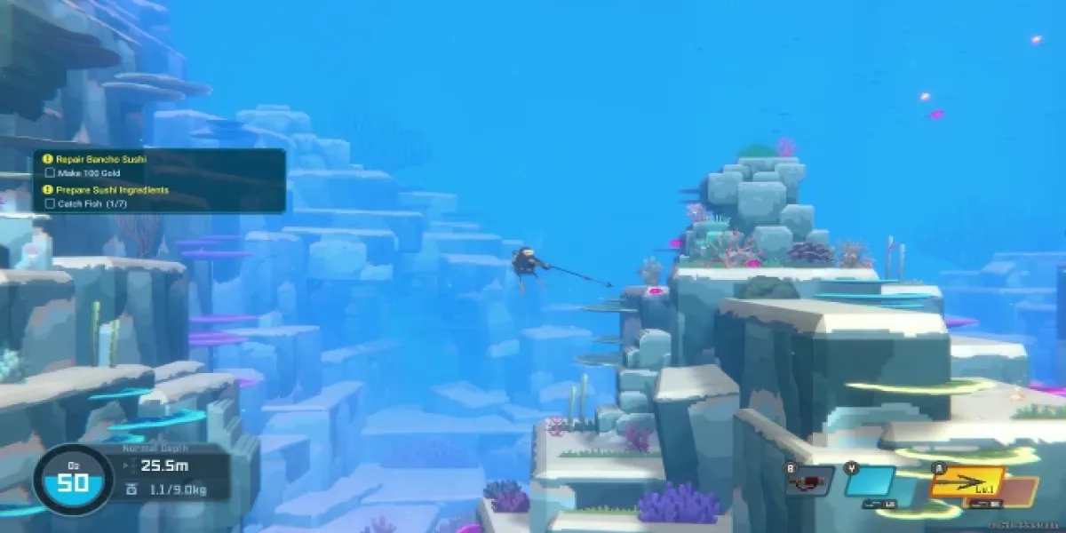 Vaincre les crevettes Mantis dans Dave The Diver