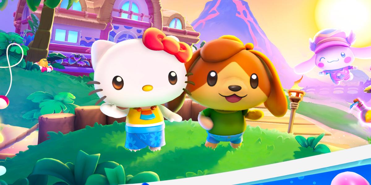 escalar el pico helado en Hello Kitty Island Adventure