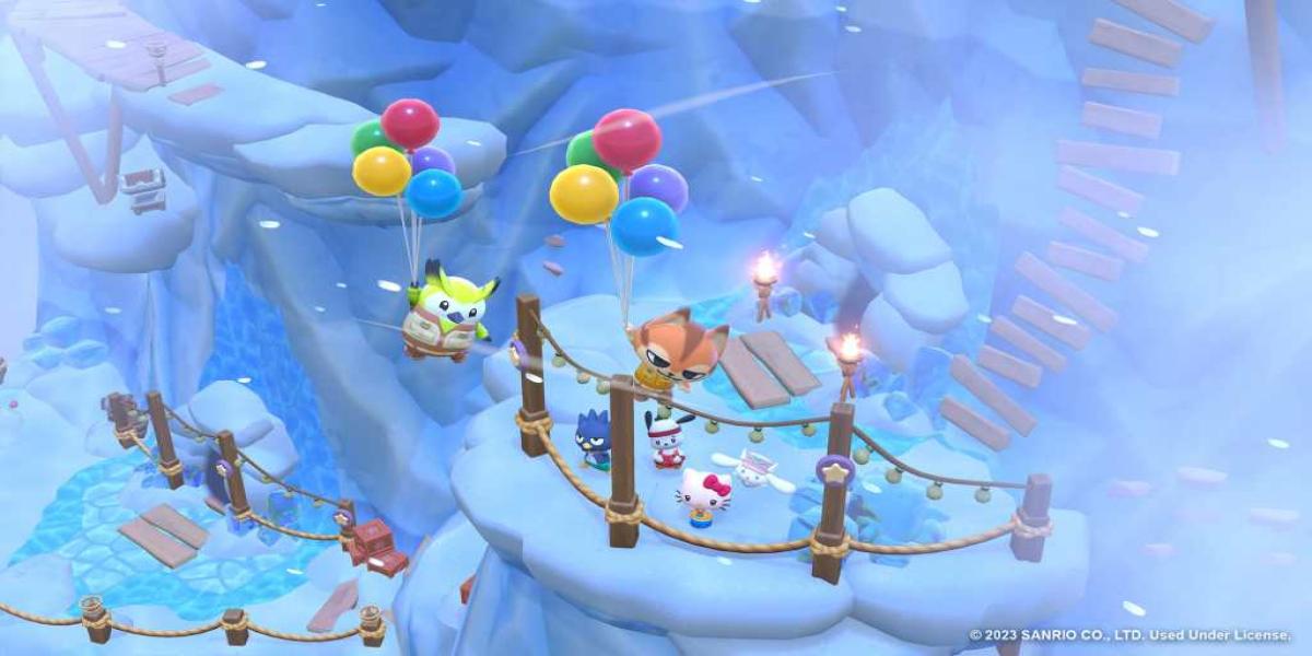 fragmentos de cielo en Hello Kitty Island Adventure
