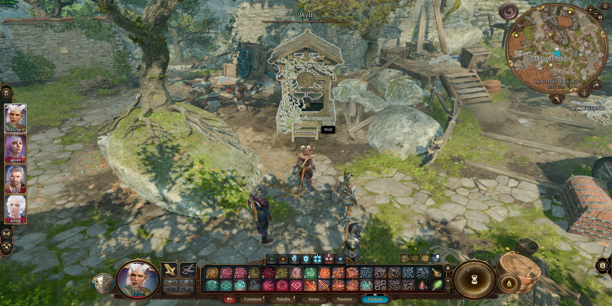 grietas y madrigueras en Baldur's Gate 3