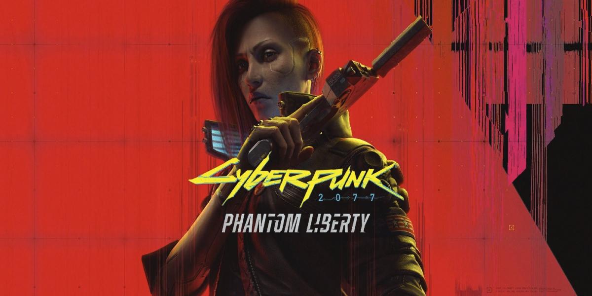 Man Wilson in Cyberpunk 2077 Phantom Liberty die Waffe abnimmt