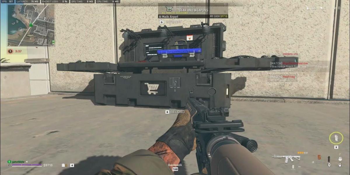 Perder equipo y armas en Exfil Bug en Warzone 2