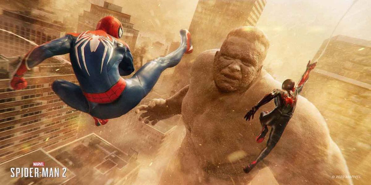 Améliorations technologiques de costume dans Spider-Man 2
