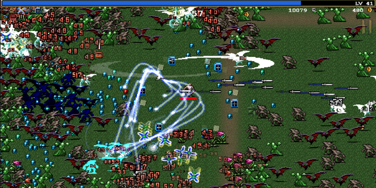 evolucionar el Fandango de cristal en Vampire Survivors