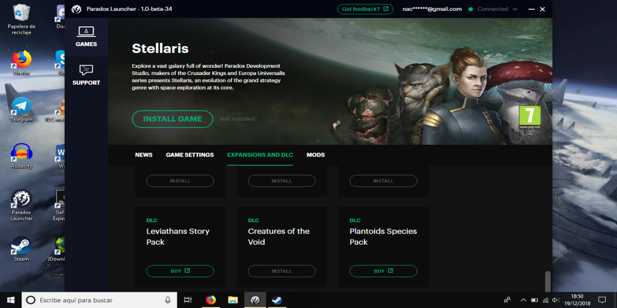 Risolvere il problema con Paradox Launcher che non mostra i