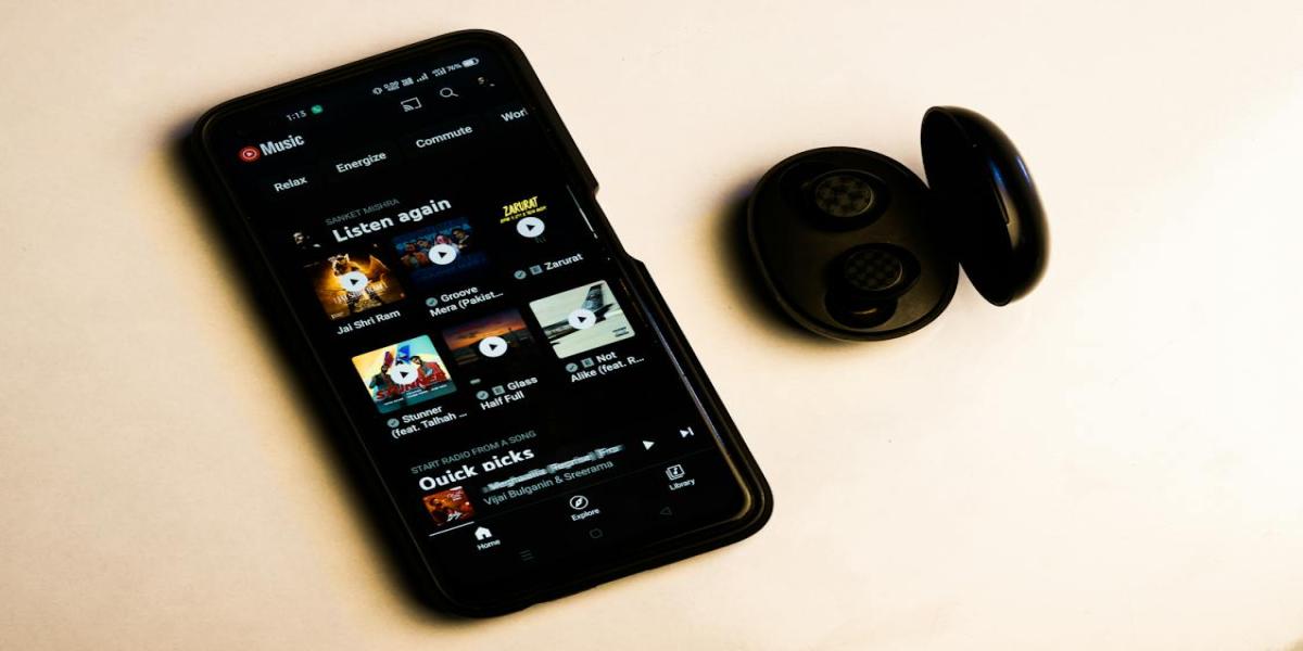 Définir YouTube Music comme alarme sur Android