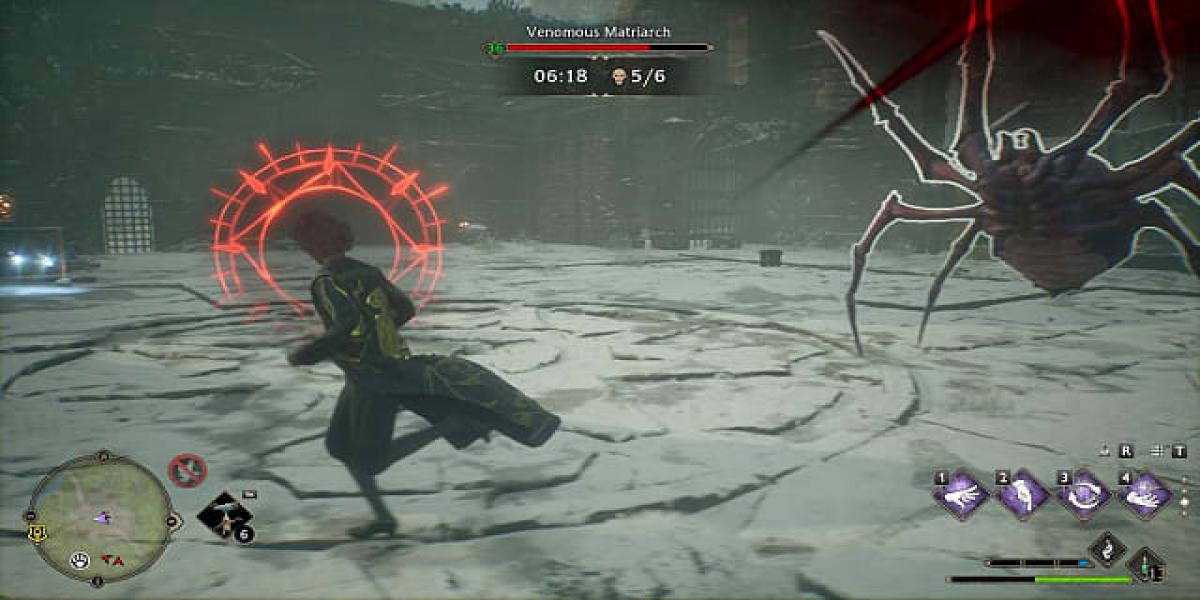Enterrar la cabeza de Spider en Hogwarts Legacy