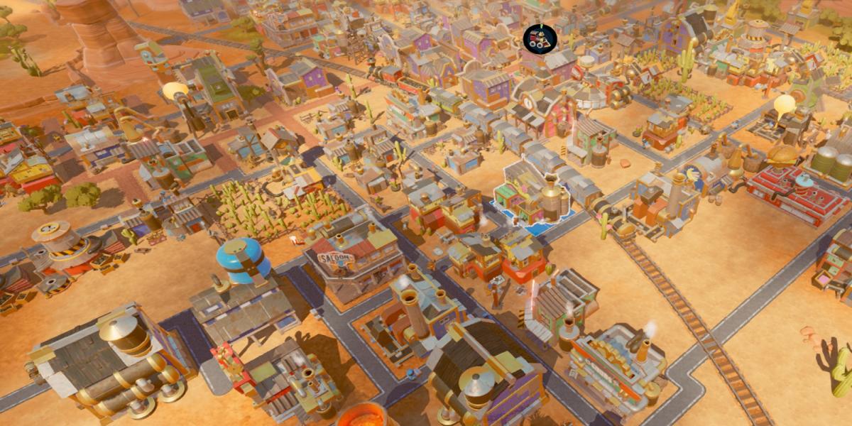 Correggere la luminosità di SteamWorld Build