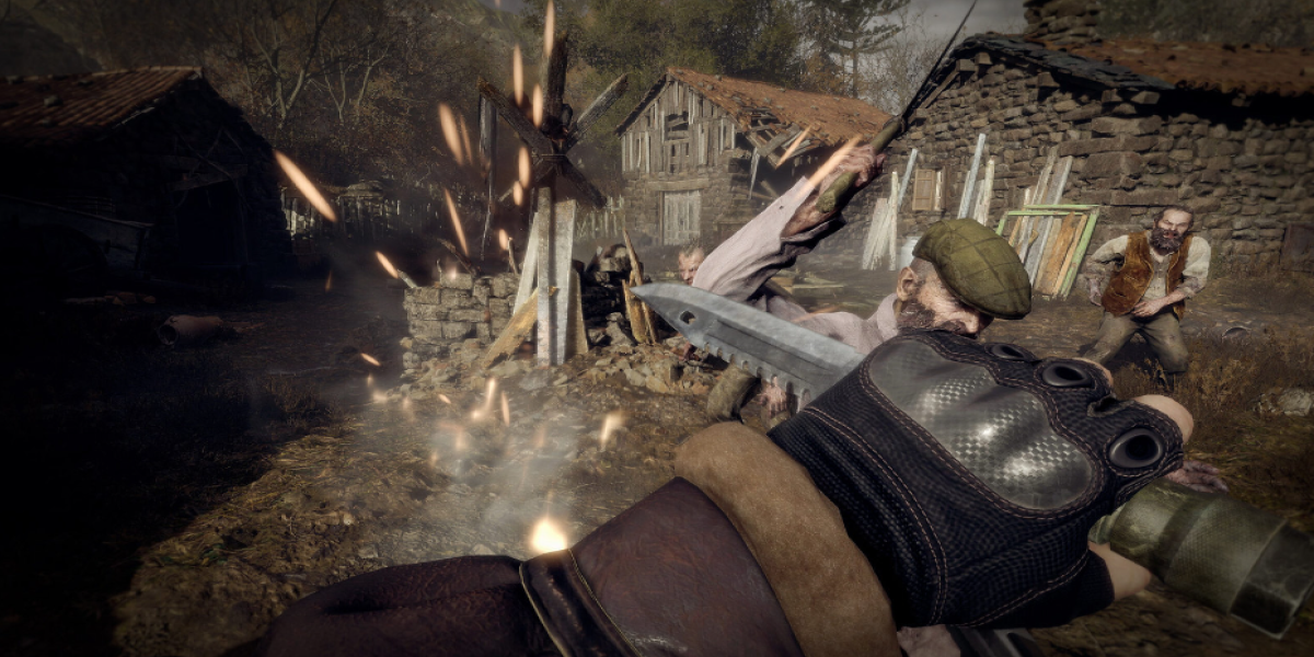habilitar mira láser al apuntar en Resident Evil 4 Remake VR
