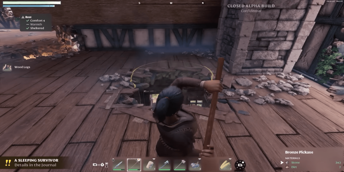 Comment obtenir des os fossilisés dans Enshrouded