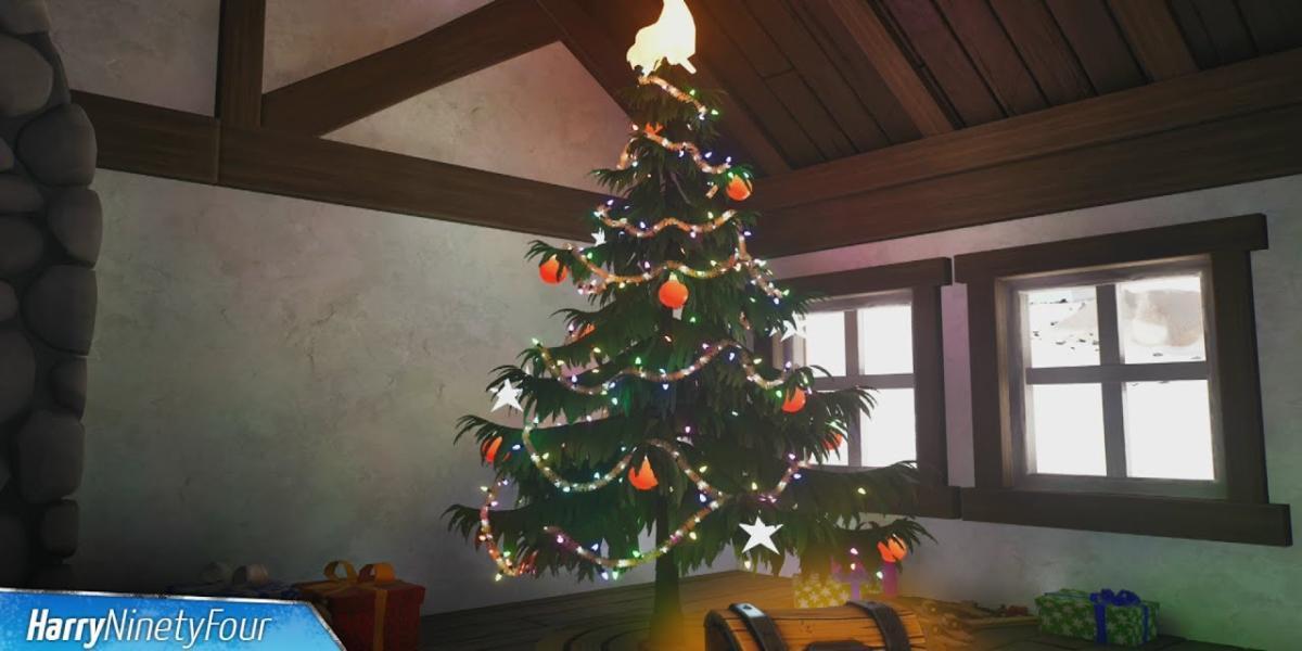 investire le decorazioni natalizie sui veicoli in Fortnite