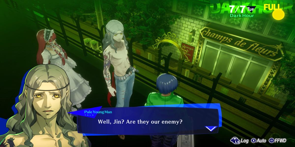 verrücktes und bitteres Getränk für Maiko in Persona 3