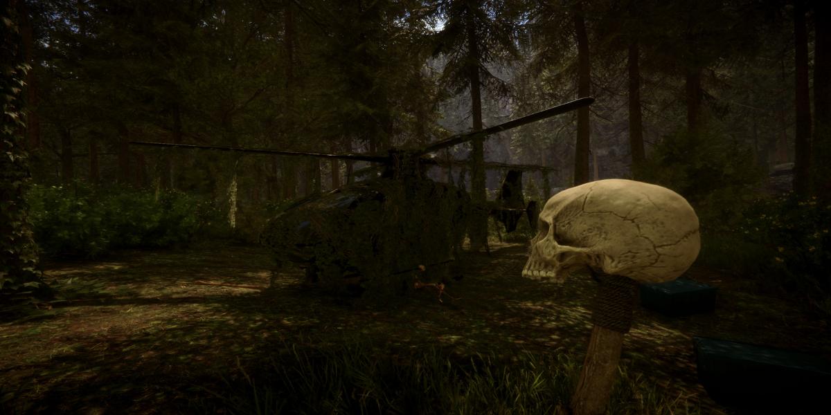 plan du lanceur de planeur dans Sons of the Forest