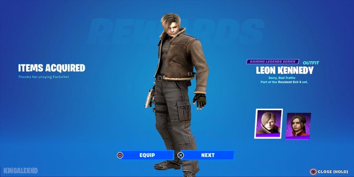 Desbloquear las Skins Leon y Claire de Fortnite