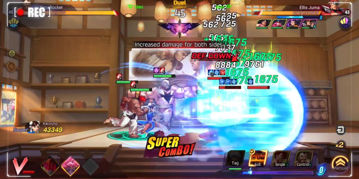 Battere lo stadio 11-40 in Street Fighter Duel
