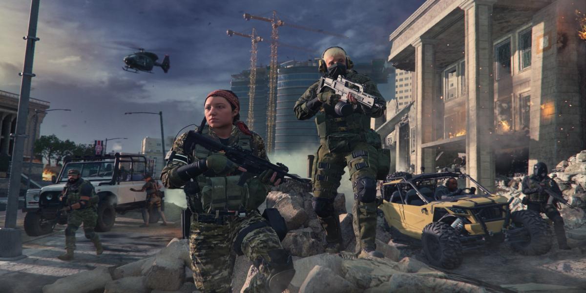 Stazione di decontaminazione portatile presso MW3