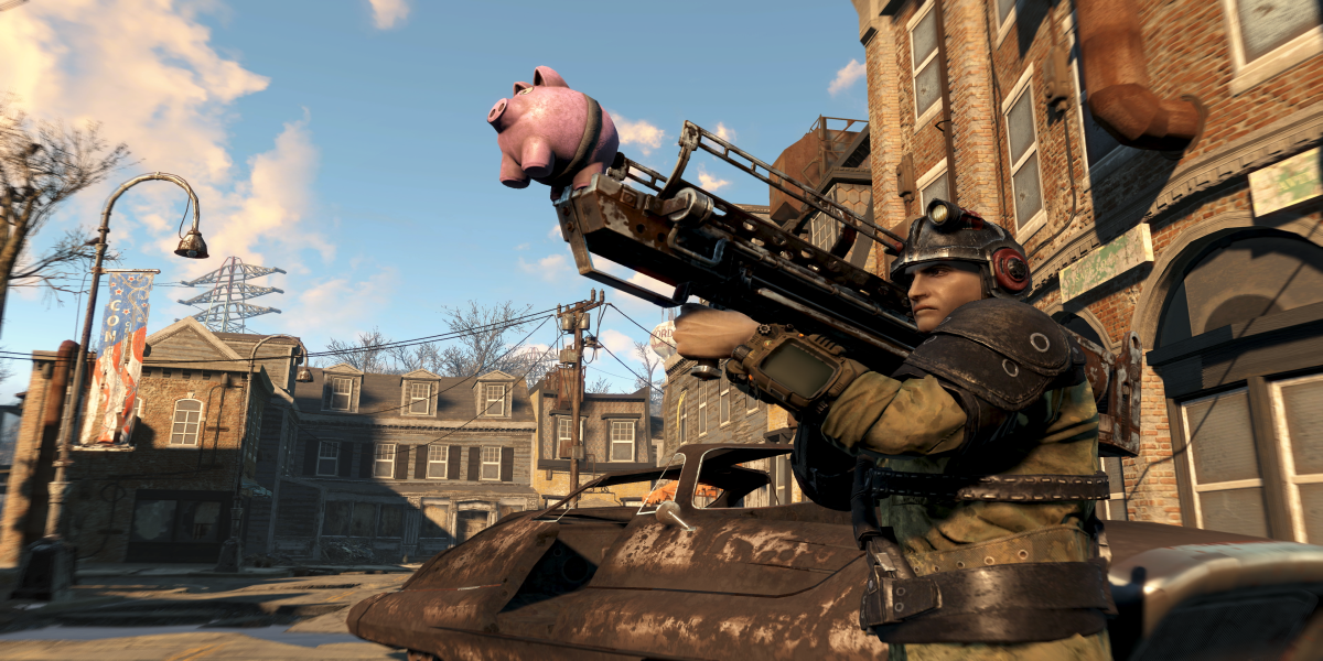 Schließe die Quest „Wenn Schweine fliegen“ in Fallout 4