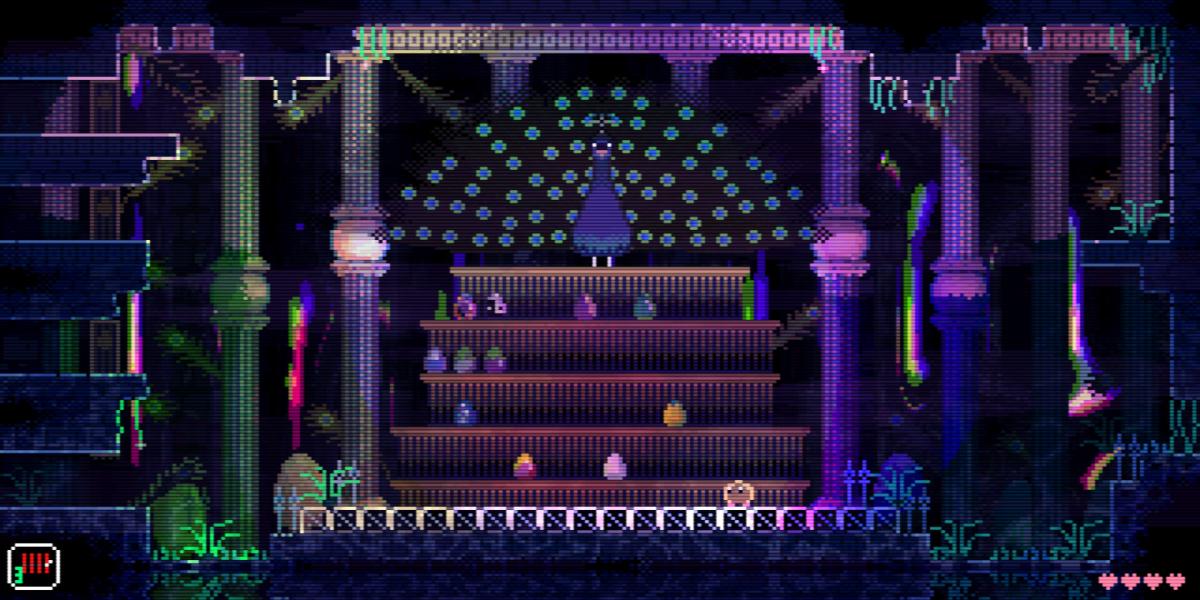 voler en utilisant la Bubble Wand dans Animal Well