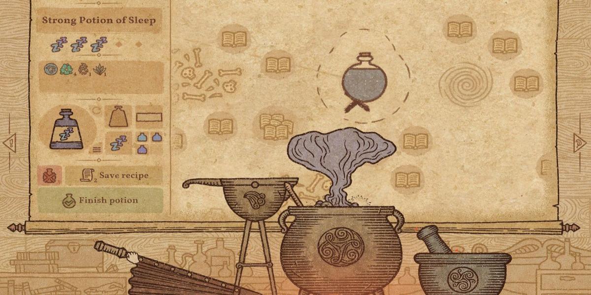 Wie dreht man einen Trank in Potion Craft?