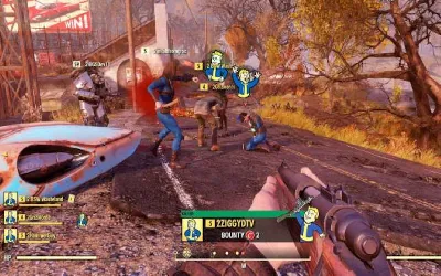 Una missione di ostacolo sulla strada in Fallout 76