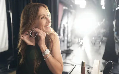 Julia Roberts nelle pubblicità di gioielli di lusso