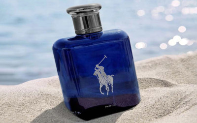 What song is used in the Ralph Lauren Polo Blue ad?