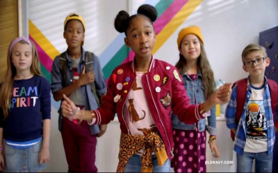 What is the background song in the Old Navy Back to School 2026 commercial?