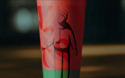 Where was the Starbucks Holiday Cups commercial filmed?