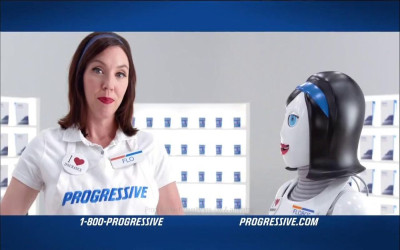 Who is the actor in the Progressive Flo 2026 commercial?