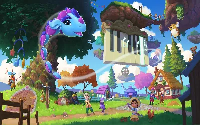 Find challenge the rainbow runner in Skye Tales