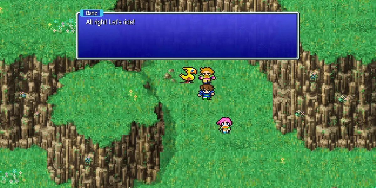 grind in Final Fantasy V Pixel Remaster
