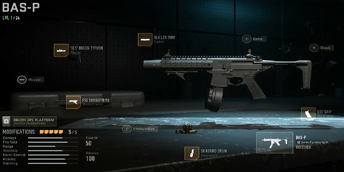 Migliore attrezzatura BAS-P in Warzone 2 e MW2