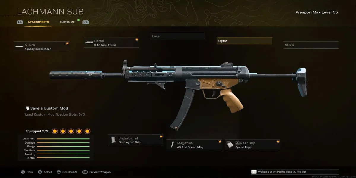  sous-chargement Lachmann dans call of Duty DMZ