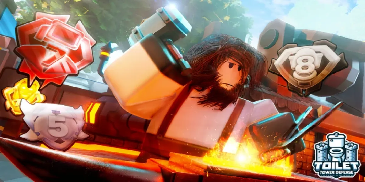 Toilet Tower Defense: Get Ghost Beach Ball