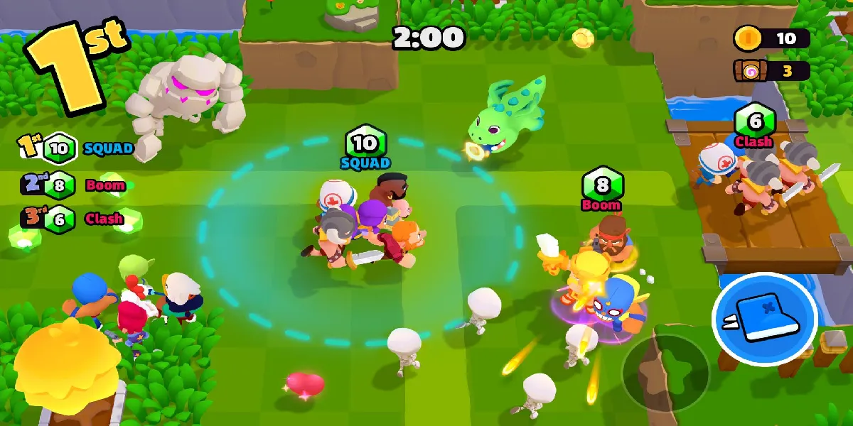 Squad Busters: personajes para el mod de batalla Turbo