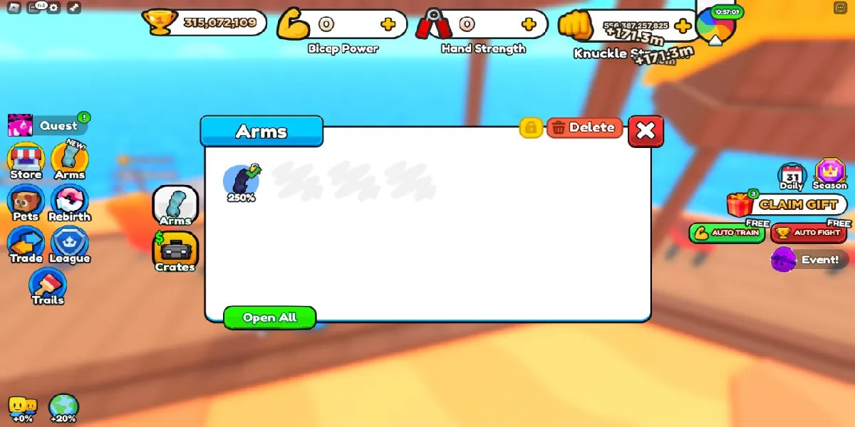 Arm Wrestle Simulator: How to Get All Titles