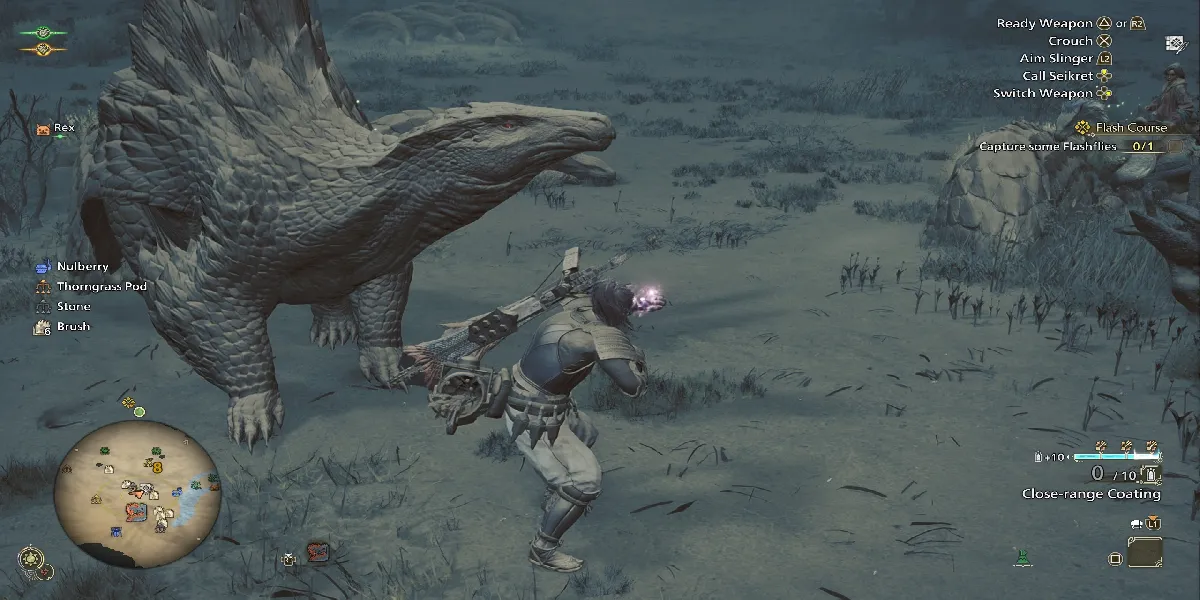 Monster Hunter Wilds: consigue caparazones de herbívoros